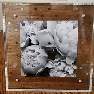 Kate Spade 4x4 Acrylic & Wood Frame